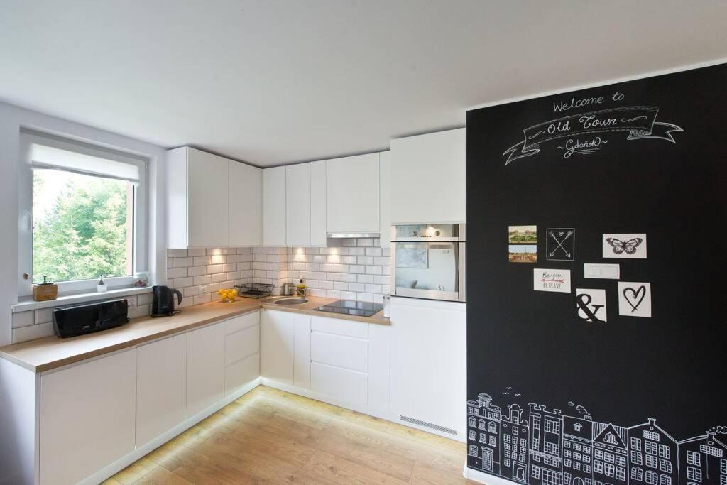 Cosy Old Town Gdansk Apartment ภายนอก รูปภาพ